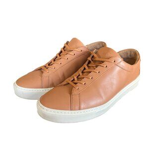 ✨ KOIO Capri Castagna Italian Leather Sneaker Tan Men's 11 🇮🇹